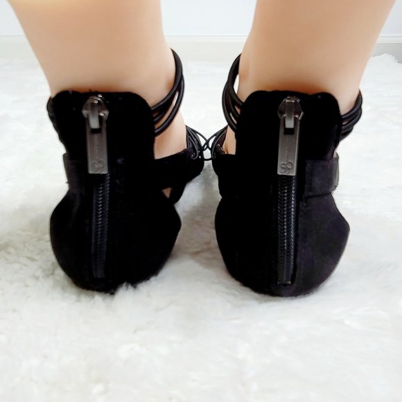 Jessica Simpson Faux Suede Flats Taluna - Picture 5 of 11